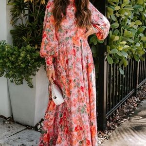 Vici nostalgic maxi dress